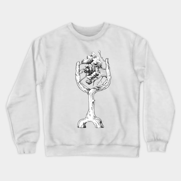 SLING Crewneck Sweatshirt by Franklin Silva Art